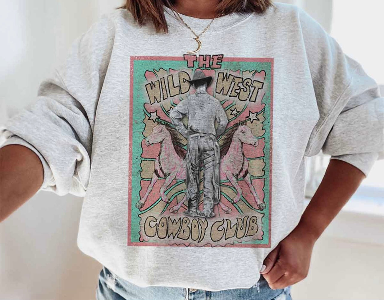 The Wild West Cowboy Club Sweatshirt
