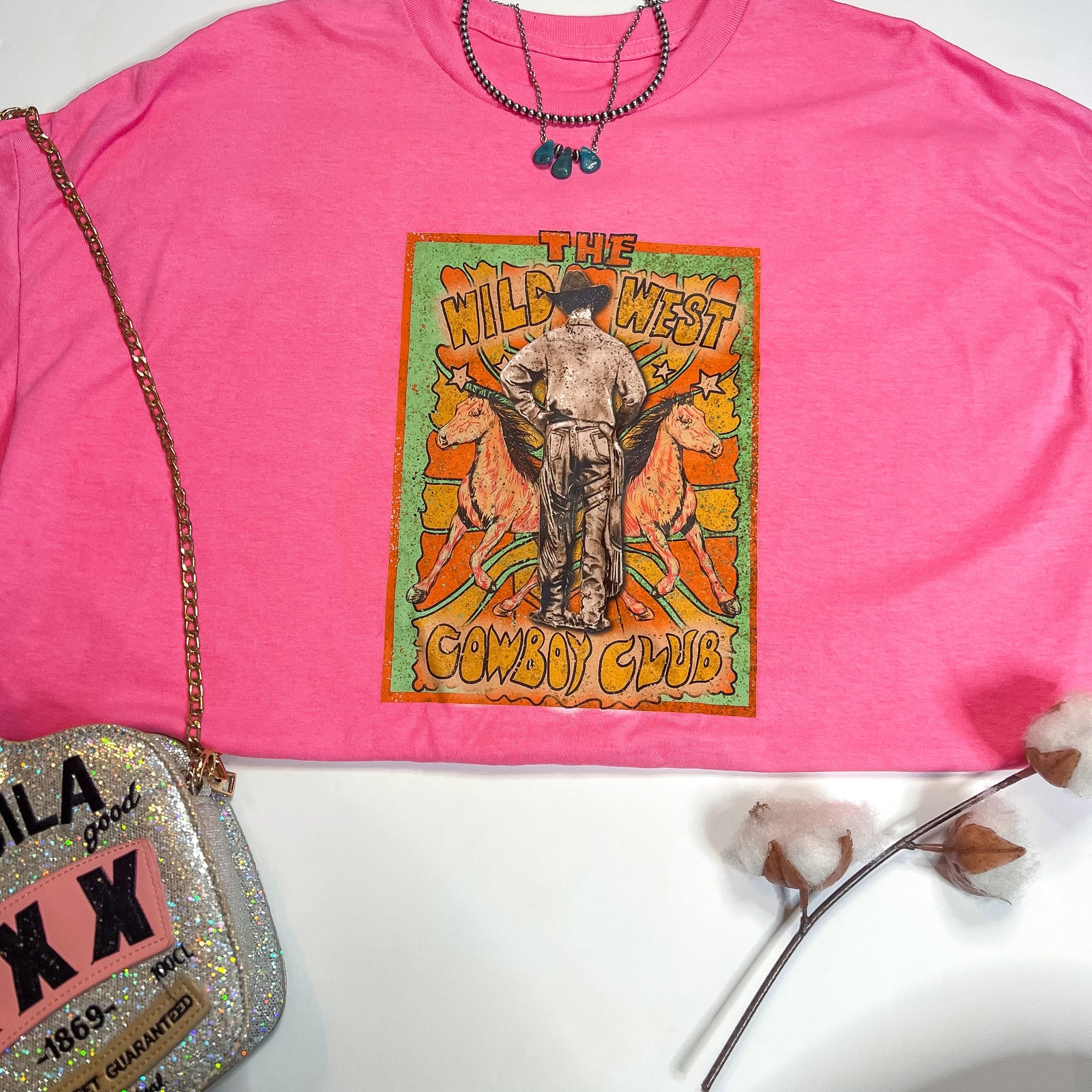 Cowboy Club Tee Shirt Dress