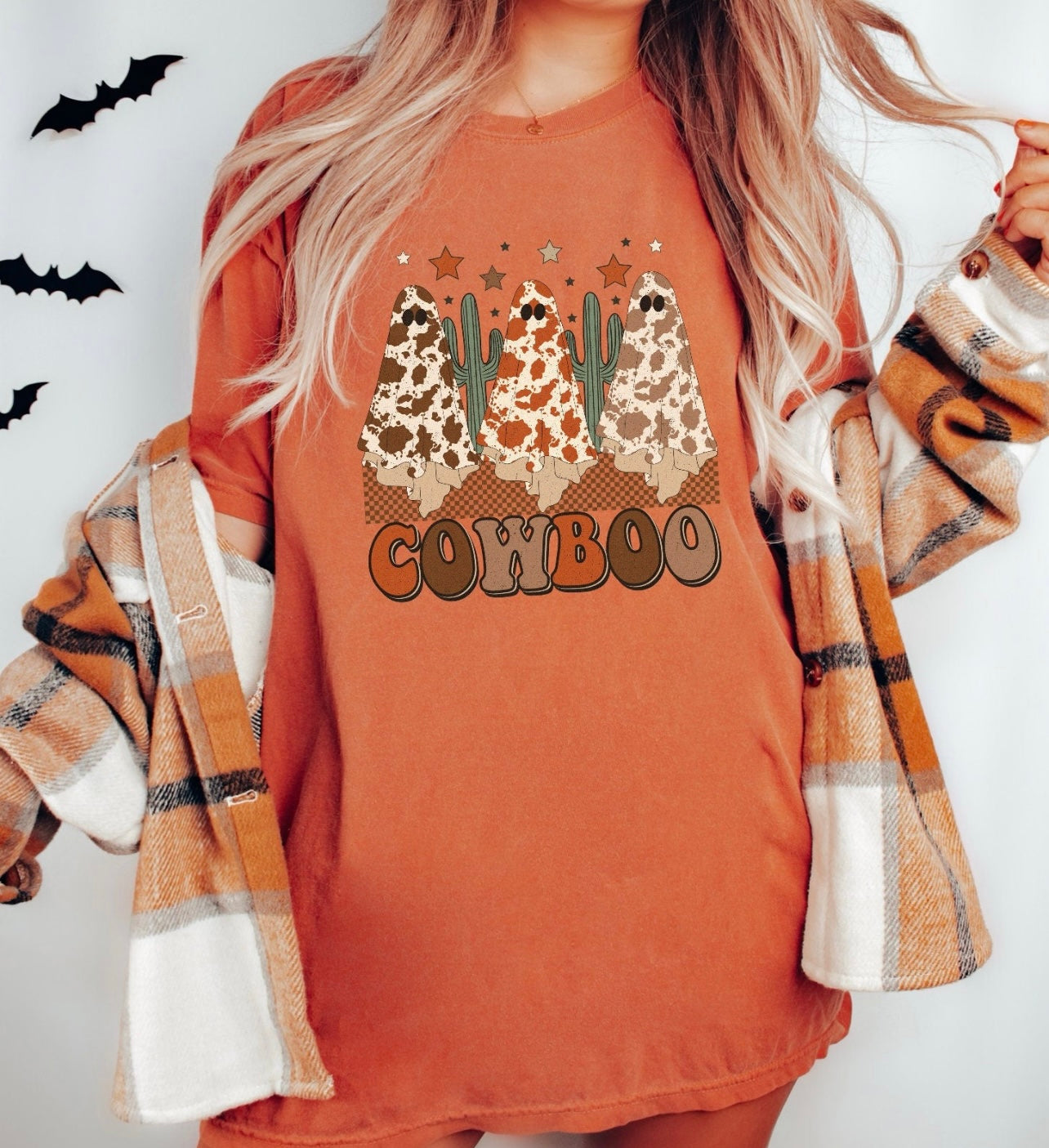 CowBoo Tee Shirt Dress