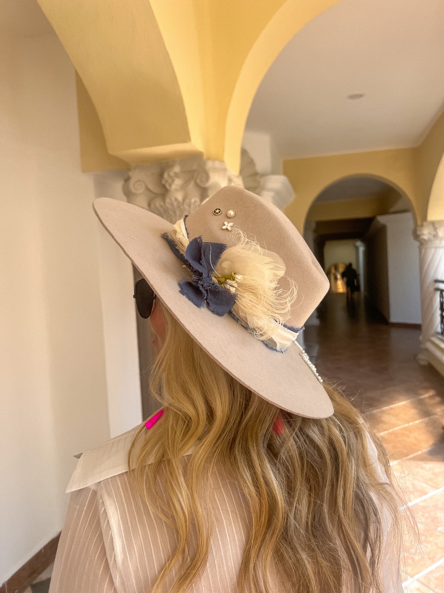 Bridal Charlie 1 Horse Felt Hat (Custom)