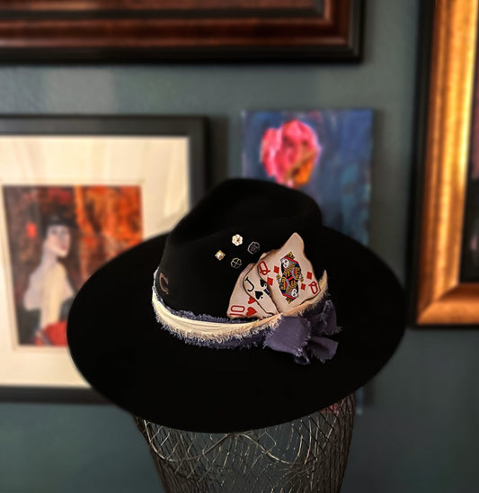 Black Charlie 1 Horse Felt Hat (Custom)